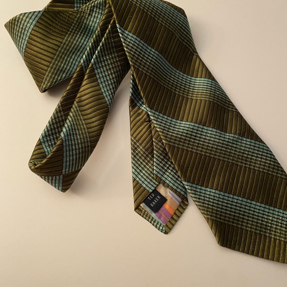 Preowned Ted Baker Silk Tie - Picture 6 of 9